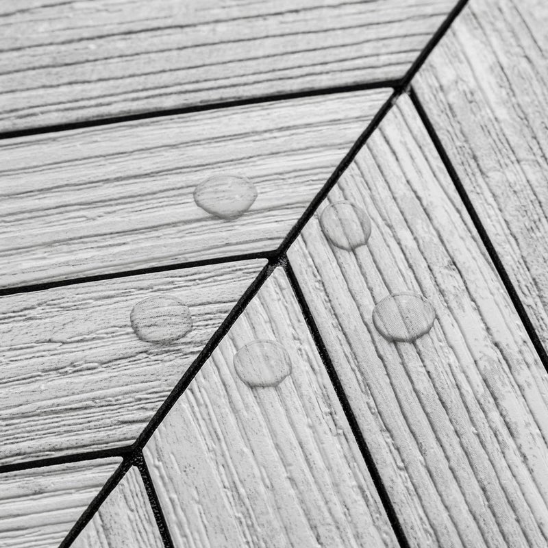 DICOFUN 10-Sheet White Wood Peel and Stick Backsplash, Vintage PVC Stick on Backsplash Wall Tiles for Kitchen and Bathroom - Image 3